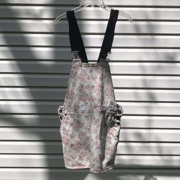 F21 Overalls Dress - Picture 5 of 8